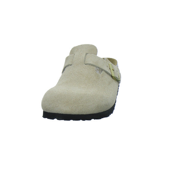 Birkenstock Pantoletten Damen Boston Beige