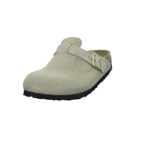 Birkenstock Pantoletten Damen Boston Beige