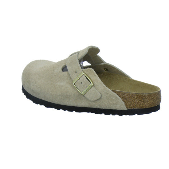 Birkenstock Pantoletten Damen Boston Beige