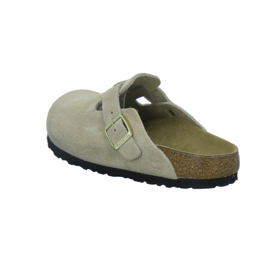 Birkenstock Pantoletten Damen Boston Beige