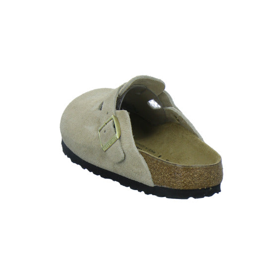 Birkenstock Pantoletten Damen Boston Beige