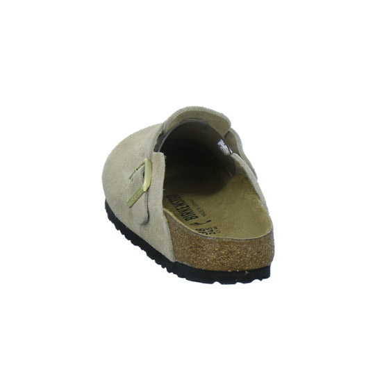 Birkenstock Pantoletten Damen Boston Beige