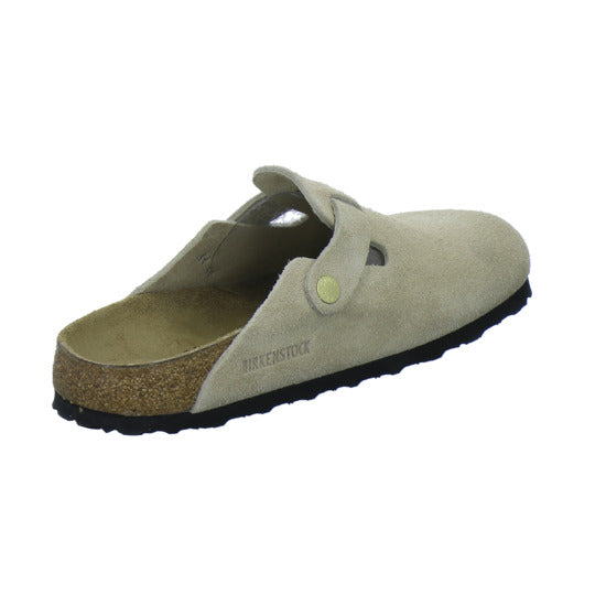 Birkenstock Pantoletten Damen Boston Beige