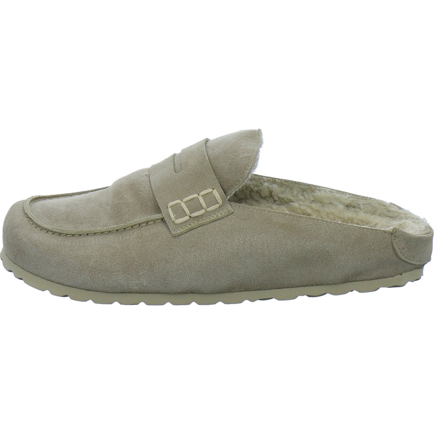 Verbenas Pantoletten Damen Beige