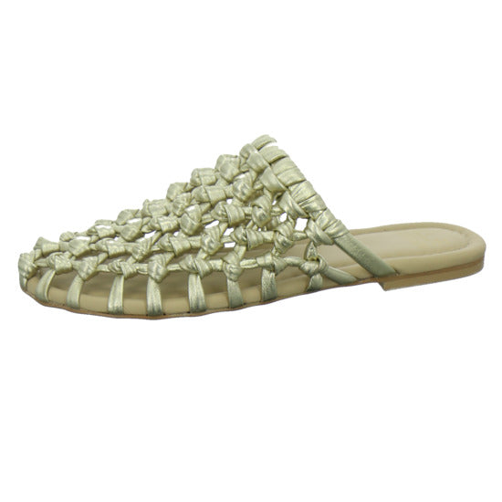 Bronx Pantoletten Damen Gold