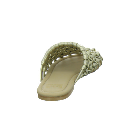 Bronx Pantoletten Damen Gold