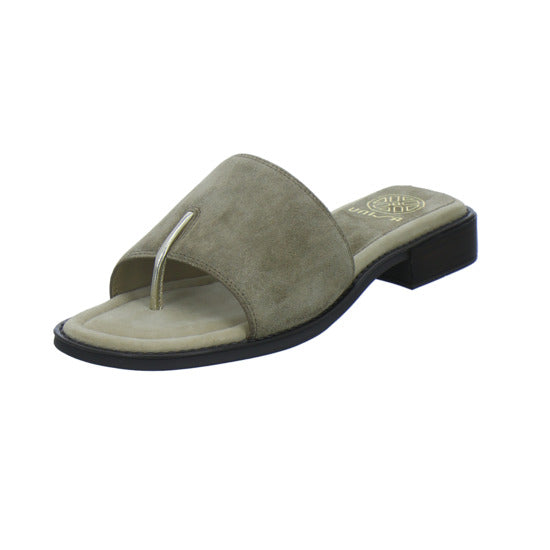 Unisa Pantoletten Damen taupe