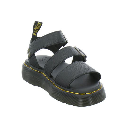 Dr. Martens Gryphon Quad Sandaletten Schwarz - 360° Ansicht