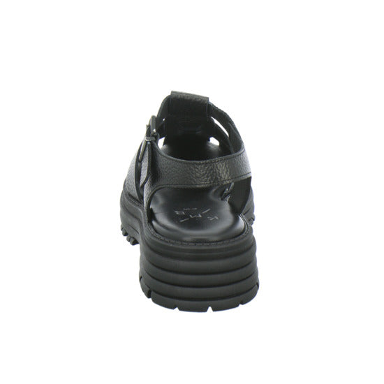 KMB Sandaletten Schwarz - 360° Ansicht