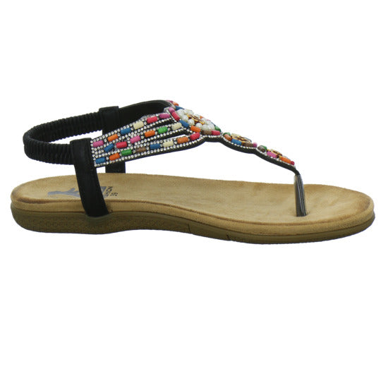 Cosmos Sandaletten Schwarz-kombi