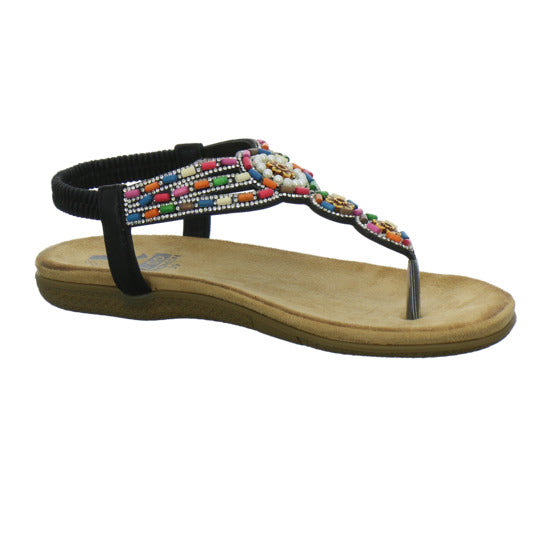 Cosmos Sandaletten Schwarz-kombi