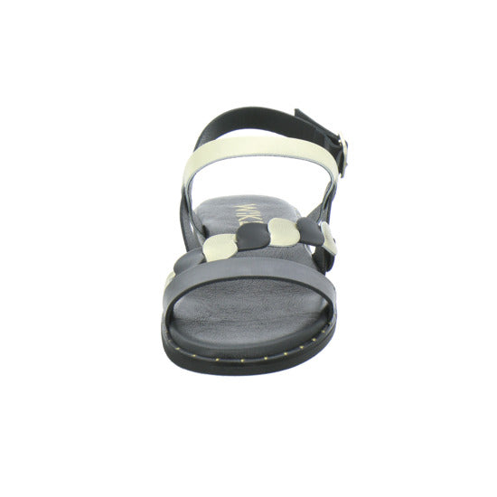 Wikers Sandaletten Schwarz-kombi
