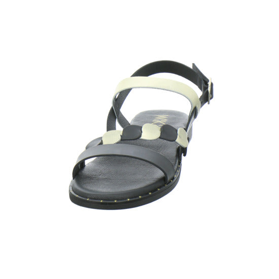 Wikers Sandaletten Schwarz-kombi