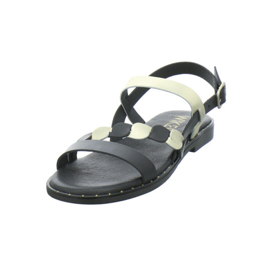Wikers Sandaletten Schwarz-kombi