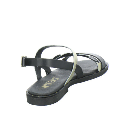 Wikers Sandaletten Schwarz-kombi
