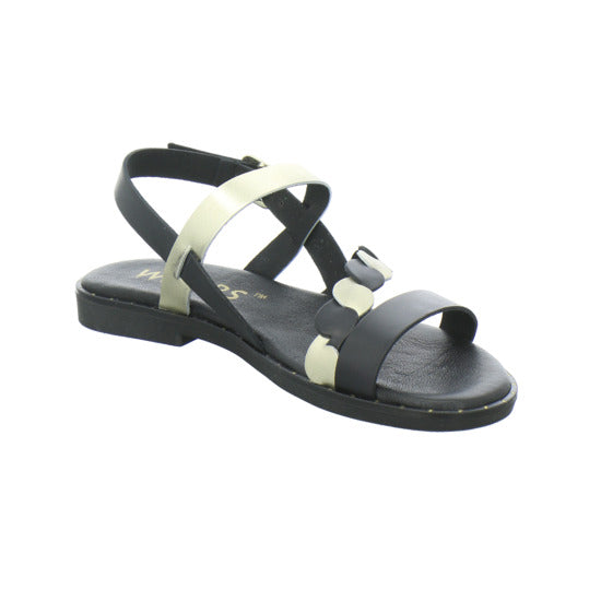 Wikers Sandaletten Schwarz-kombi