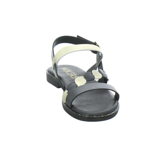Wikers Sandaletten Schwarz-kombi