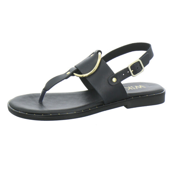 Wikers Sandaletten Schwarz-kombi