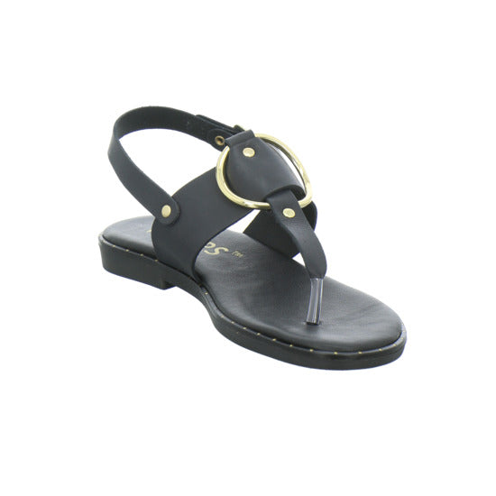 Wikers Sandaletten Schwarz-kombi