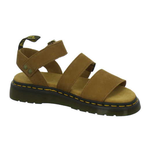 Dr. Martens Gryphon Sandaletten Mittelbraun - 360° Ansicht