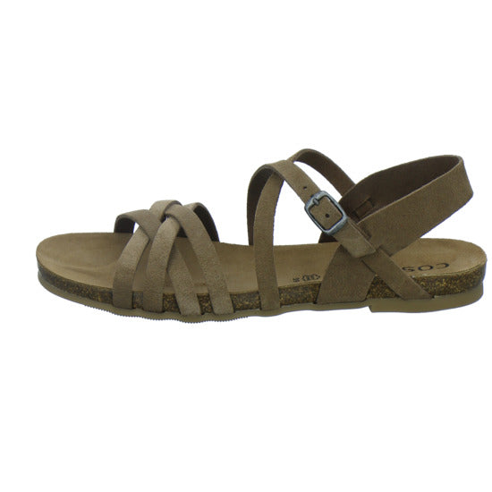 Cosmos Sandaletten Damen Mittelbraun