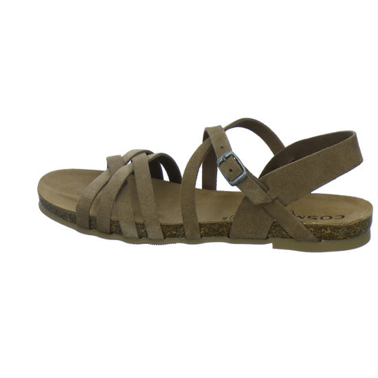Cosmos Sandaletten Damen Mittelbraun