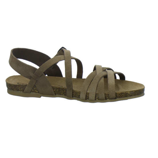 Cosmos Sandaletten Damen Mittelbraun