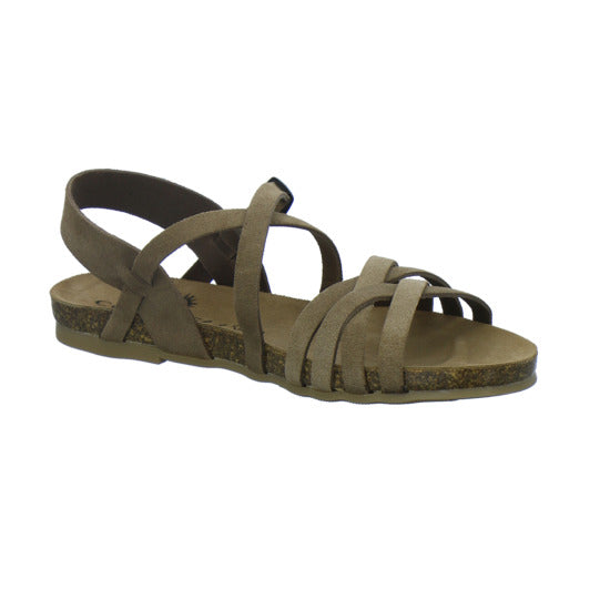 Cosmos Sandaletten Damen Mittelbraun