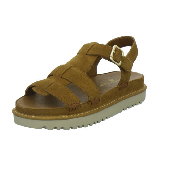 Paul Green Sandaletten Damen Mittelbraun