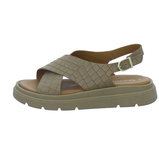 Tamaris Sandaletten Damen Mittelbraun