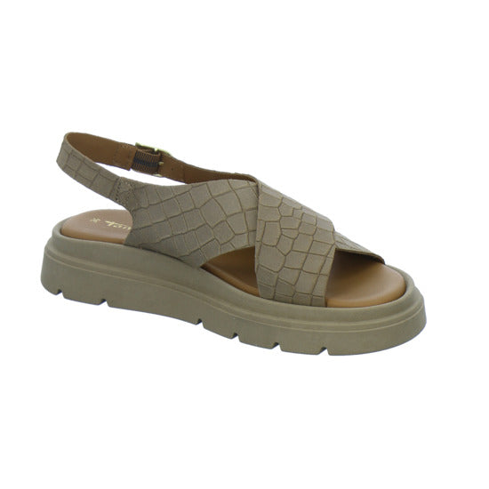 Tamaris Sandaletten Damen Mittelbraun