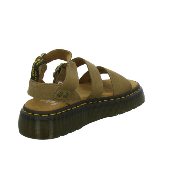 Dr. Martens Gryphon Quad Sandaletten taupe - 360° Ansicht