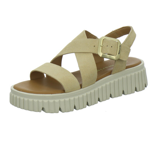 Tamaris Sandaletten Beige - 360° Ansicht