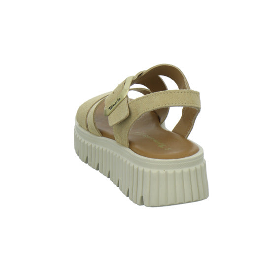 Tamaris Sandaletten Beige - 360° Ansicht