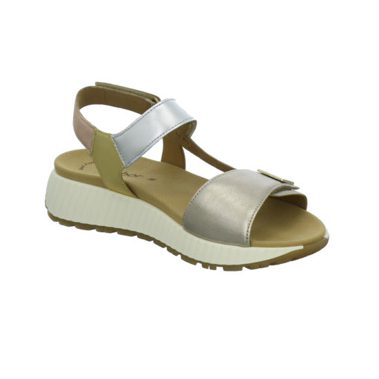 Gabor Sandaletten Beige-kombi - 360° Ansicht