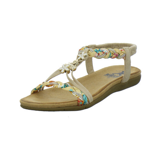 Cosmos Sandaletten Beige-kombi
