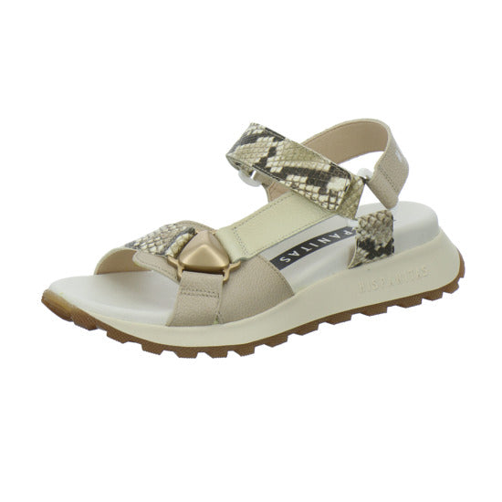 Hispanitas Sandaletten Beige-kombi - 360° Ansicht