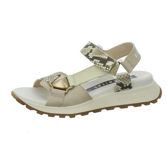 Hispanitas Sandaletten Beige-kombi - 360° Ansicht