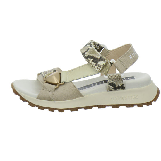 Hispanitas Sandaletten Beige-kombi - 360° Ansicht