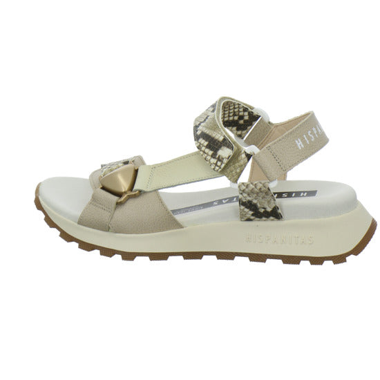 Hispanitas Sandaletten Beige-kombi - 360° Ansicht