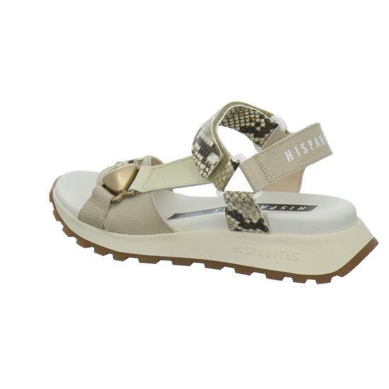 Hispanitas Sandaletten Beige-kombi - 360° Ansicht