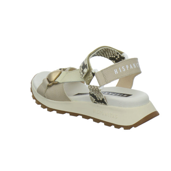 Hispanitas Sandaletten Beige-kombi - 360° Ansicht