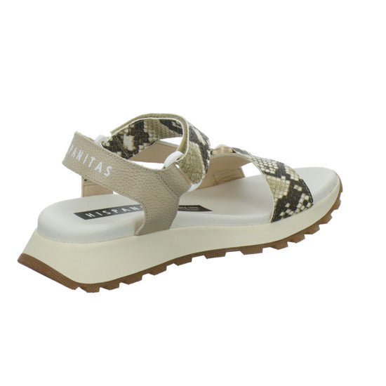 Hispanitas Sandaletten Beige-kombi - 360° Ansicht
