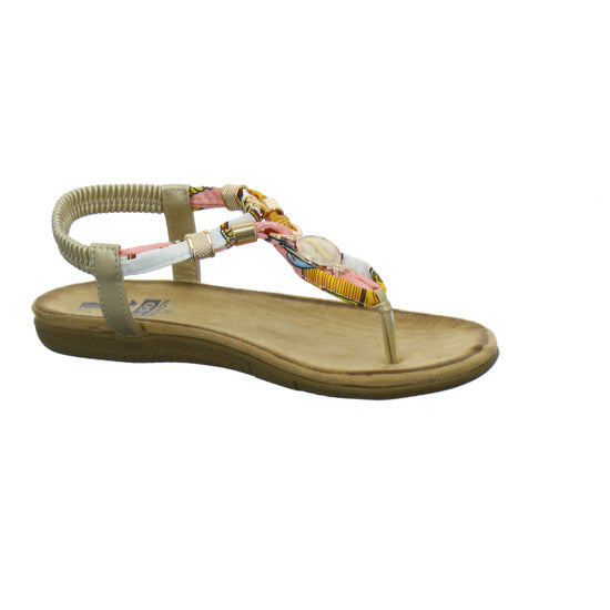 Cosmos Sandaletten Gold - 360° Ansicht