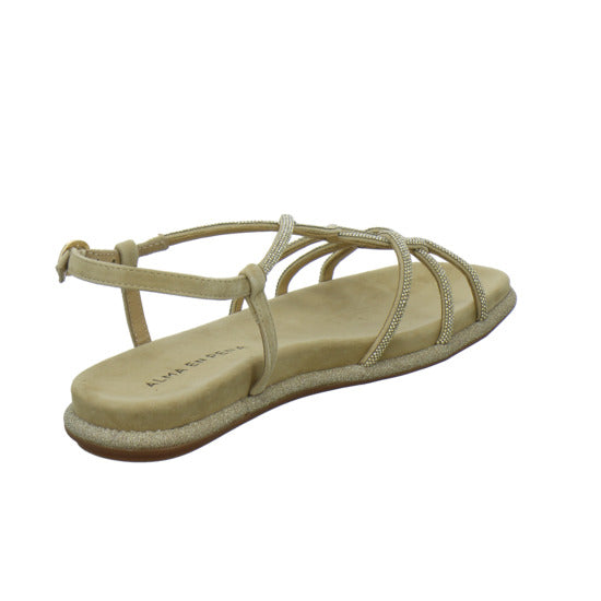 Alma en Pena S.L. Sandaletten Gold - 360° Ansicht