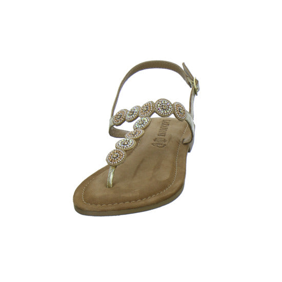 Lazamani Sandaletten Damen Gold