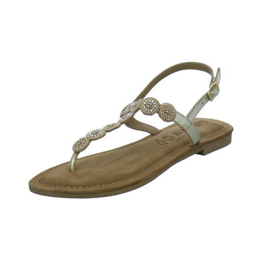Lazamani Sandaletten Damen Gold
