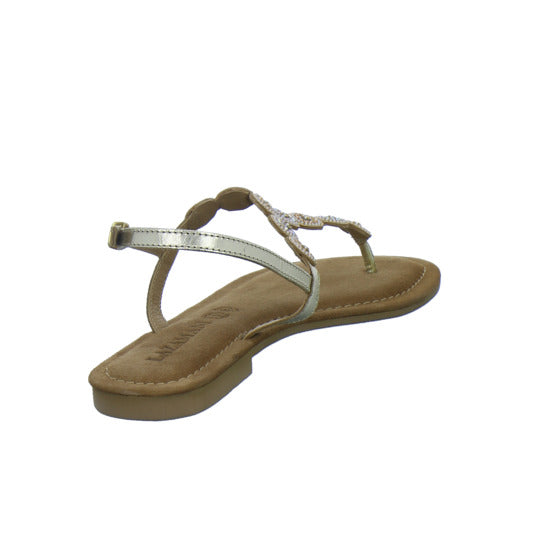 Lazamani Sandaletten Damen Gold