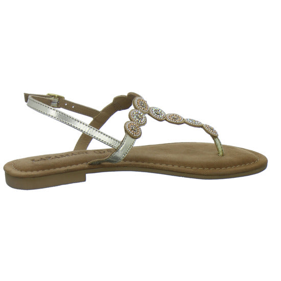 Lazamani Sandaletten Damen Gold