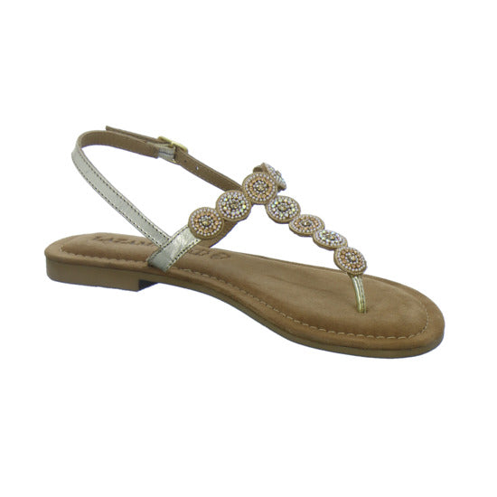 Lazamani Sandaletten Damen Gold